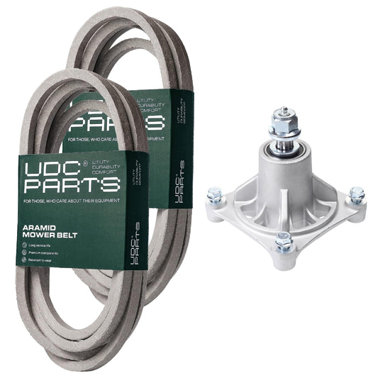 Products -  UDC Parts Mower Kit / Belt 196103 + Belt 197242 + Pulley 532194326 / Fits Husqvarna GTH260 GTH260 XP GTH264T YTH24V48