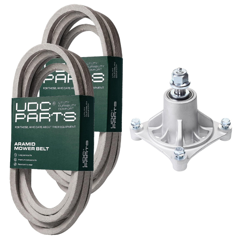 Products -  UDC Parts Mower Kit / Belt 196103 + Belt 197242 + Pulley 532194326 / Fits Husqvarna GTH260 GTH260 XP GTH264T YTH24V48