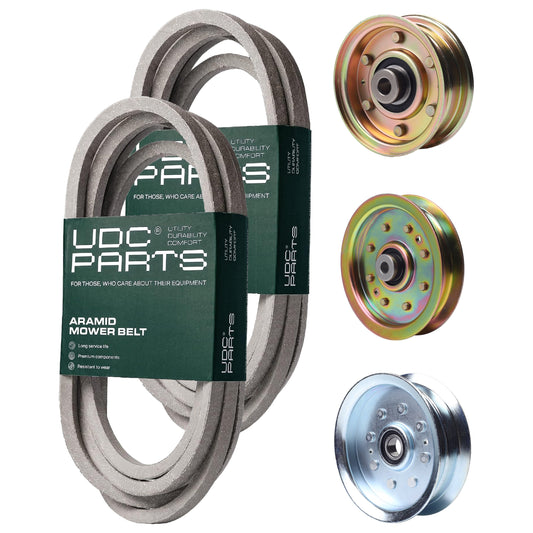 Products -  UDC Parts Mower Kit / Belt 754-04033 + Belt 754-04118 + Pulley 756-04224 + Pulley 956-04129 + Pulley GY20629 / Fits Yard-Man LT-46