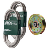 Products -  UDC Parts Mower Kit / Belt 754-04118 + Belt 954-04153 + Pulley 956-04129 / Fits Cub Cadet LT-1045 LT-1046 ZTT46 i1046
