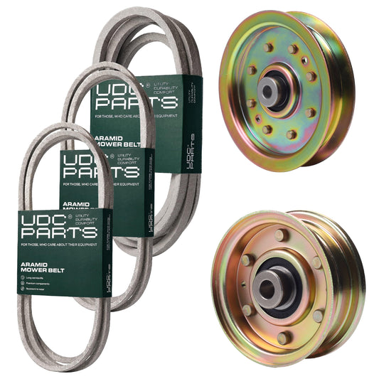 Products -  UDC Parts Mower Kit / Belt 754-04033 + Belt 754-04045 + Belt 754-04249 + Pulley 756-04224 + Pulley 956-04129 / Fits Yard-Man LT-42