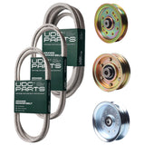 Products -  UDC Parts Mower Kit / Belt 754-04033 + Belt 754-04062 + Belt 754-04219 + Pulley 756-04224 + Pulley 956-04129 + Pulley GY20629 / Fits Yard-Man LT-46