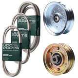 Products -  UDC Parts Mower Kit / Belt 754-04033 + Belt 754-04045 + Belt 754-04249 + Pulley 756-04224 + Pulley GY20629 / Fits Yard-Man LT-42
