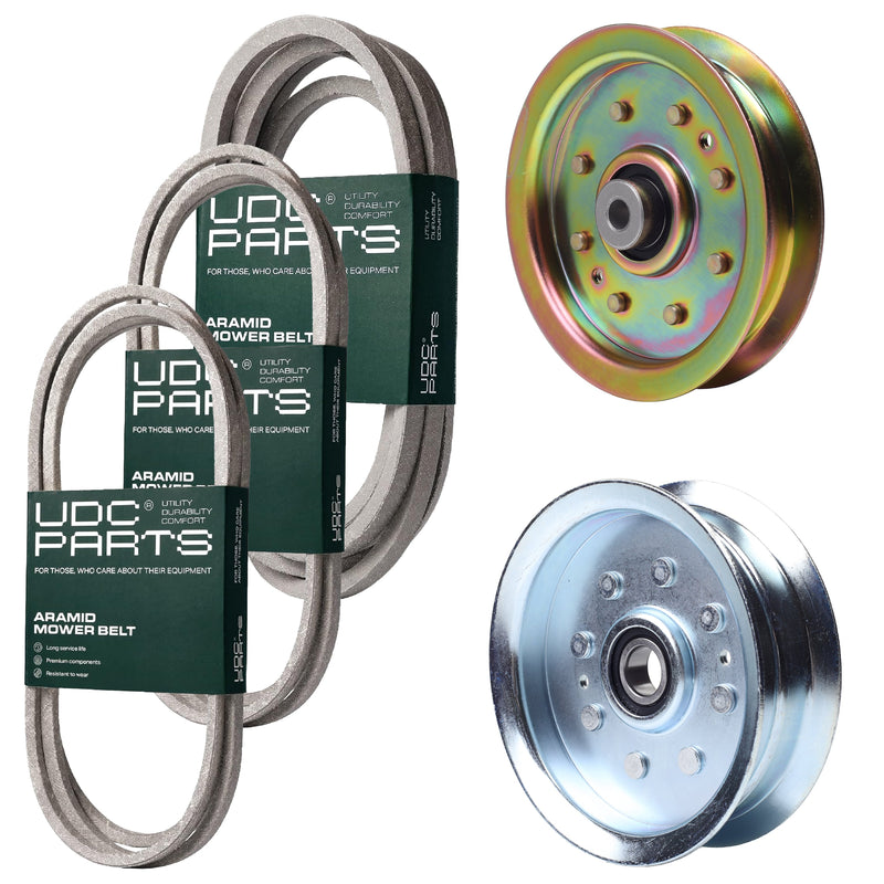  UDC Parts Mower Kit / Belt 754-04033 + Belt 754-04219 + Belt 754-04249 + Pulley 956-04129 + Pulley GY20629 / Fits Yard-Man LT-46