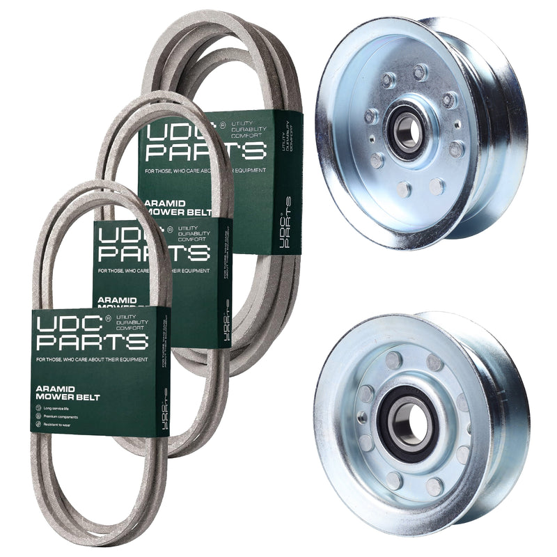 Products -  UDC Parts Mower Kit / Belt GX20006 + Belt GX20072 + Belt GX20305 + Pulley GY20629 + Pulley GY22172 / Fits Sabre 1642HS 1742HS