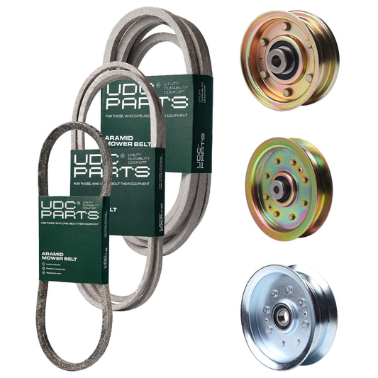 Products -  UDC Parts Mower Kit / Belt 754-04033 + Belt 754-0467 + Belt 754-0468 + Pulley 756-04224 + Pulley 956-04129 + Pulley GY20629 / Fits Yard-Man LT-42