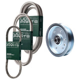 Products -  UDC Parts Mower Kit / Belt 754-04033 + Belt 754-0467 + Belt 754-0468 + Pulley 756-1229 / Fits Huskee 608G 608H