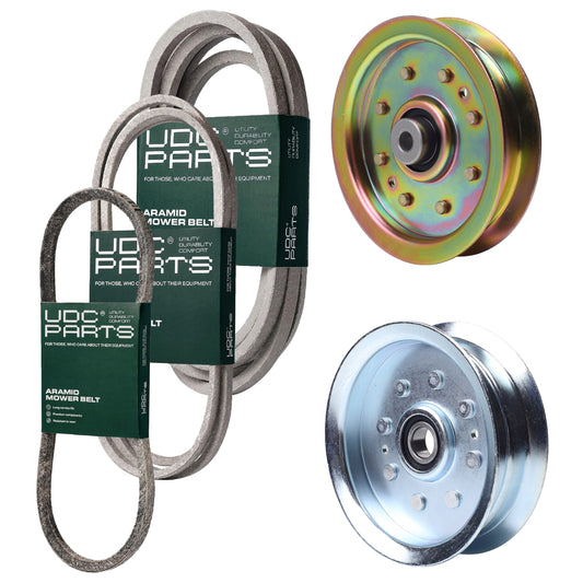 Products -  UDC Parts Mower Kit / Belt 754-04033 + Belt 754-0467 + Belt 754-0468 + Pulley 956-04129 + Pulley GY20629 / Fits Yard-Man LT-42