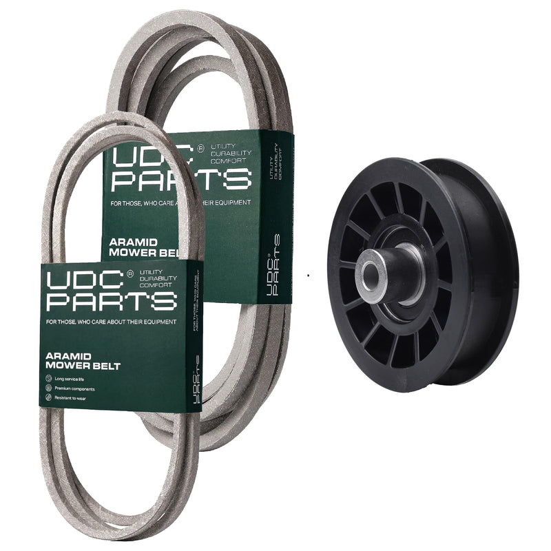  UDC Parts Mower Kit / Belt 140218 + Belt 196103 + Pulley 532194327 / Fits Statesman SOGT26H54