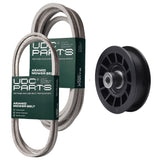 Products -  UDC Parts Mower Kit / Belt 197242 + Belt 197253 + Pulley 532194327 / Fits Poulan Pro PB20VA48 PP22VA48