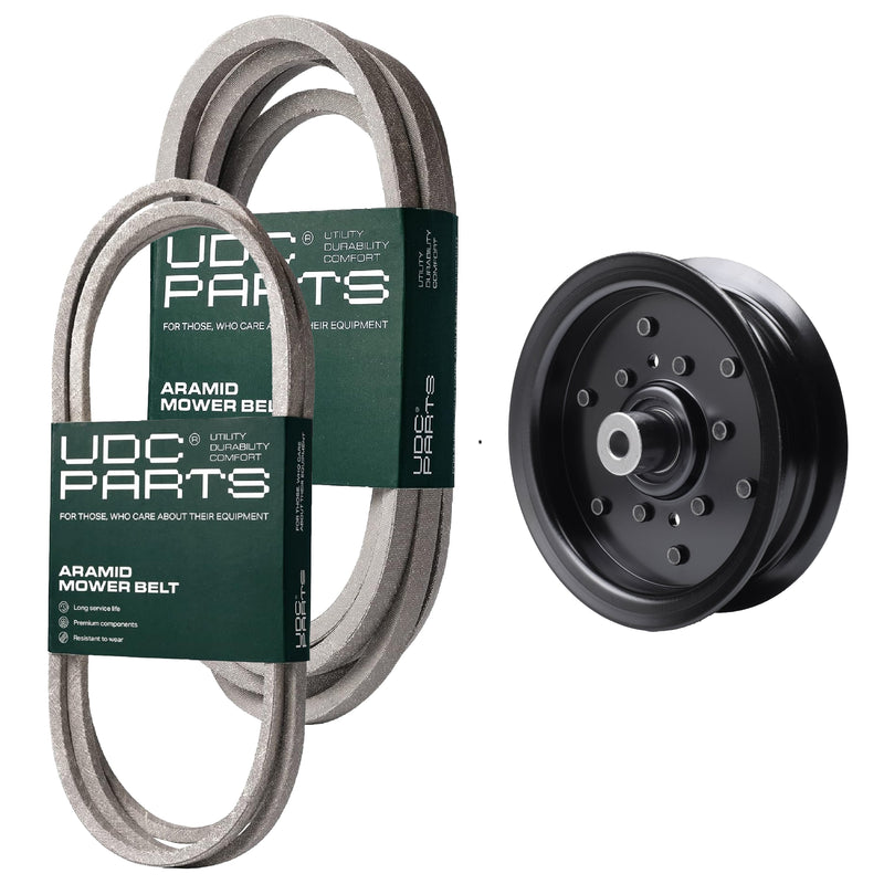  UDC Parts Mower Kit / Belt 140218 + Belt 197242 + Pulley 532196106 / Fits Statesman SO21H48YT SOGT22H48