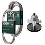  UDC Parts Mower Kit / Belt 754-04033 + Belt 754-0467 + Spindle 618-06989 / Fits Yard-Man LT-46