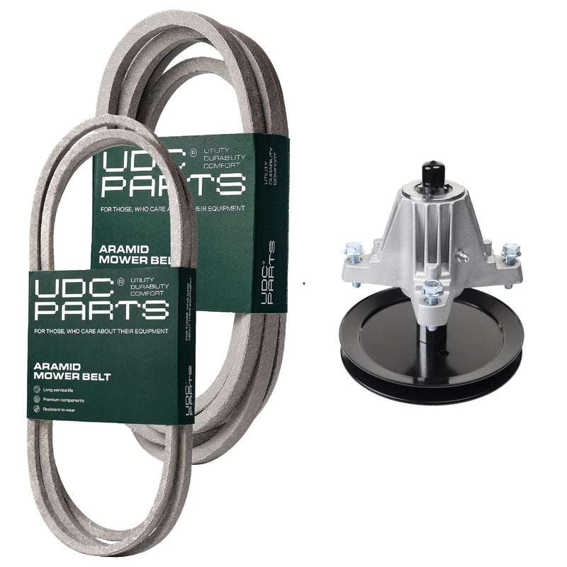  UDC Parts Mower Kit / Belt 754-04033 + Belt 754-0467 + Spindle 618-06989 / Fits Yard-Man LT-46