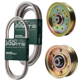  UDC Parts Mower Kit / Belt 754-0642 + Belt 954-0461 + Pulley 756-04224 + Pulley 956-04129 / Fits Cub Cadet GT-1554 SLT-1554