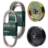  UDC Parts Mower Kit / Belt 754-04317 + Belt 754-04329 + Pulley 756-04511B + Pulley 956-04129 / Fits Cub Cadet RZT-L54 RZT-S54