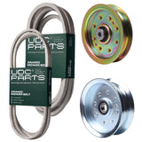  UDC Parts Mower Kit / Belt 754-04118 + Belt 754-04219 + Pulley 956-04129 + Pulley GY20629 / Fits Yard-Man LT-46