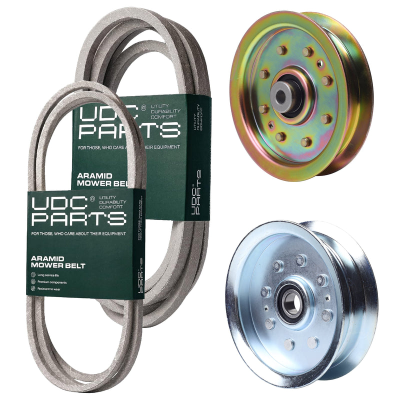  UDC Parts Mower Kit / Belt 754-04118 + Belt 754-04219 + Pulley 956-04129 + Pulley GY20629 / Fits Yard-Man LT-46