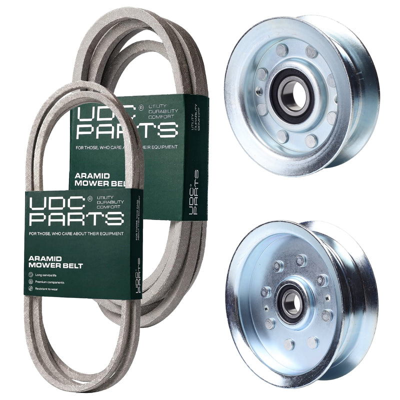 Products -  UDC Parts Mower Kit / Belt GX20006 + Belt GX20305 + Pulley GY20629 + Pulley GY22172 / Fits Scotts L2048 L2548