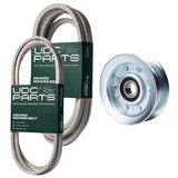 Products -  UDC Parts Mower Kit / Belt GX20006 + Belt GX21833 + Pulley GY22172 / Fits John Deere LA130 X140 X165 X166