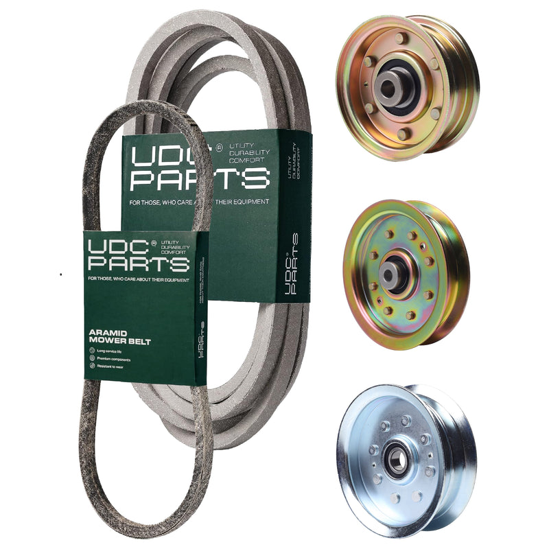 Products -  UDC Parts Mower Kit / Belt 754-04033 + Belt 754-0468 + Pulley 756-04224 + Pulley 956-04129 + Pulley GY20629 / Fits Yard-Man LT-42
