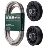  UDC Parts Mower Kit / Belt 539117245 + Pulley 532194326 + Pulley 532194327 / Fits Husqvarna LT1597