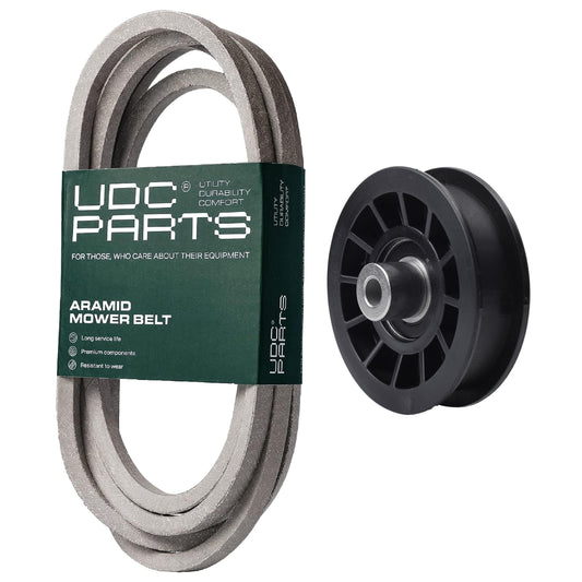 Products -  UDC Parts Mower Kit / Belt 197242 + Pulley 532194327 / Fits Statesman SO21H48YT SOGT22H48