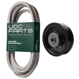  UDC Parts Mower Kit / Belt 539114557 + Pulley 532196104 / Fits Poulan Pro 541ZX