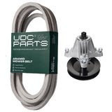 Products -  UDC Parts Mower Kit / Belt 754-04329 + Spindle 618-06978 / Fits Troy-Bilt Mustang 54 XP Mustang XP 54 Mustang XP Pivot S 54 Mustang Z54