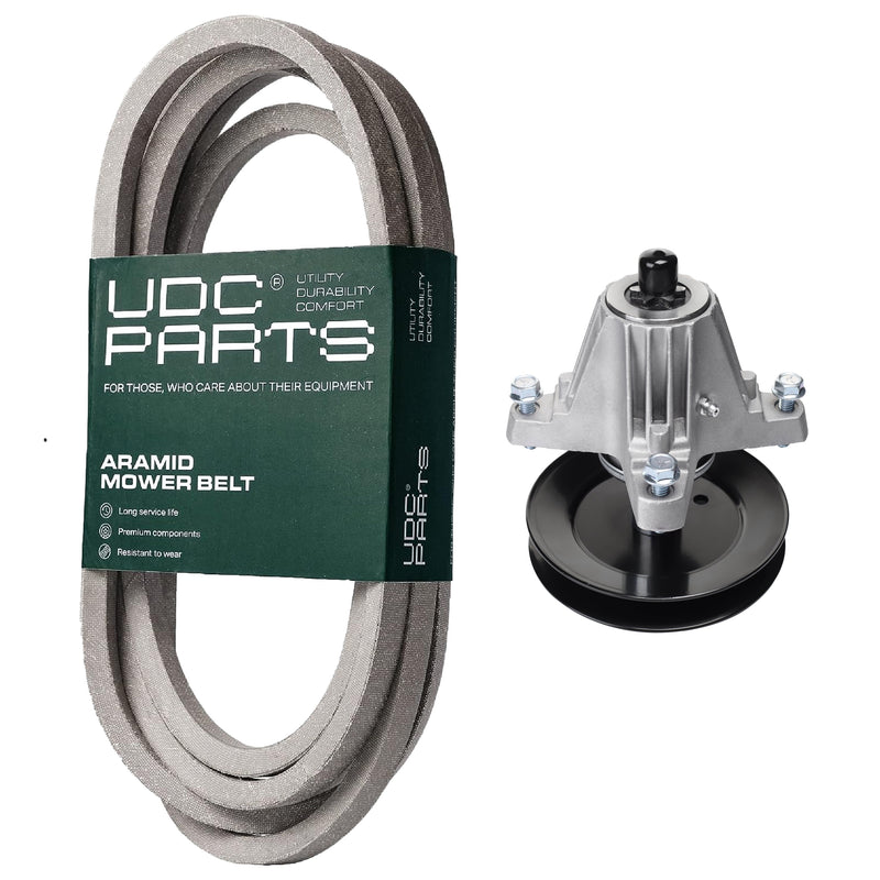  UDC Parts Mower Kit / Belt 754-04329 + Spindle 618-06978 / Fits MTD Mustang 54 XP Mustang Pivot S 54