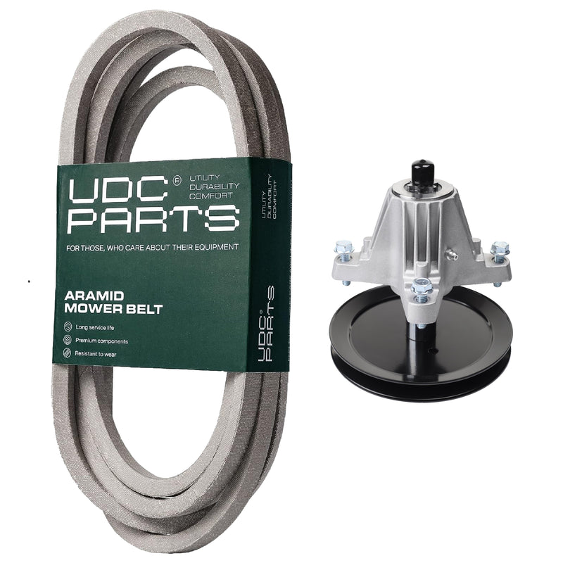  UDC Parts Mower Kit / Belt 754-04118 + Spindle 618-06989 / Fits Yard-Man LT-46