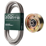  UDC Parts Mower Kit / Belt 754-04033 + Pulley 756-04224 / Fits Huskee 608G 608H