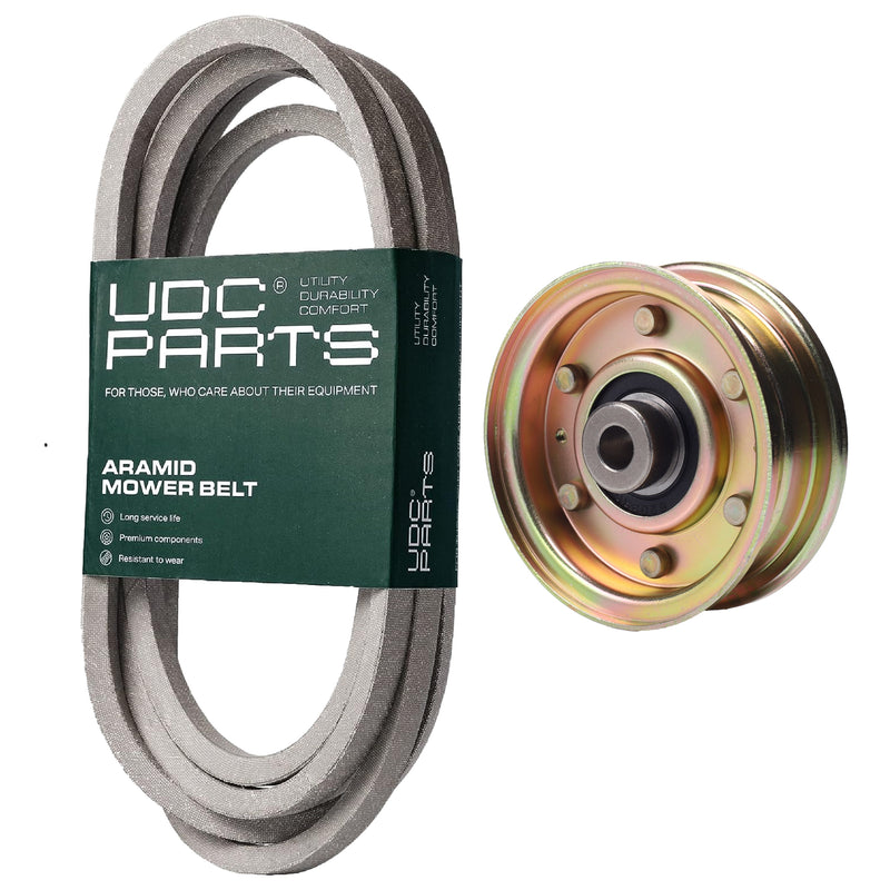  UDC Parts Mower Kit / Belt 754-04033 + Pulley 756-04224 / Fits Huskee 608G 608H