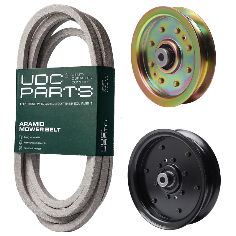 Products -  UDC Parts Mower Kit / Belt 754-04329 + Pulley 756-04511B + Pulley 956-04129 / Fits Troy-Bilt Mustang 54 XP