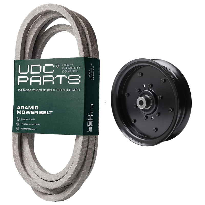  UDC Parts Mower Kit / Belt 754-04033 + Pulley 756-04511B / Fits Troy-Bilt Mustang 42 XP Mustang XP 42