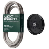 Products -  UDC Parts Mower Kit / Belt M154294 + Pulley AM106627 / Fits John Deere Z225 EZTrak 42