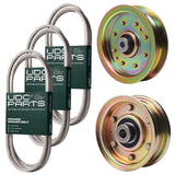 Products -  UDC Parts Mower Kit / Belt 754-04045 + Belt 754-04060 + Belt 754-0467 + Pulley 756-04224 + Pulley 956-04129 / Fits Yard-Man LT-42