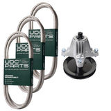 Products -  UDC Parts Mower Kit / Belt 754-04060 + Belt 754-05027A + Belt 954-04207 + Spindle 918-06991 / Fits Troy-Bilt TB2246