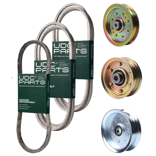 Wholesale Lawn Mower Parts -  UDC Parts Mower Kit / Belt 754-04249 + Belt 754-0467 + Belt 754-0468 + Pulley 756-04224 + Pulley 956-04129 + Pulley GY20629 / Fits Yard-Man LT-42
