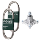 Products -  UDC Parts Mower Kit / Belt 140294 + Belt 174368 + Spindle 532174356 / Fits Husqvarna YTH1848 XP YTH2048 YTH2148 YTH2148 XP YTH2248 YTH2448 YTH2548 YTH2748