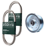 Products -  UDC Parts Mower Kit / Belt 754-0467 + Belt 754-0497 + Pulley 756-1229 / Fits Huskee 608G 608H