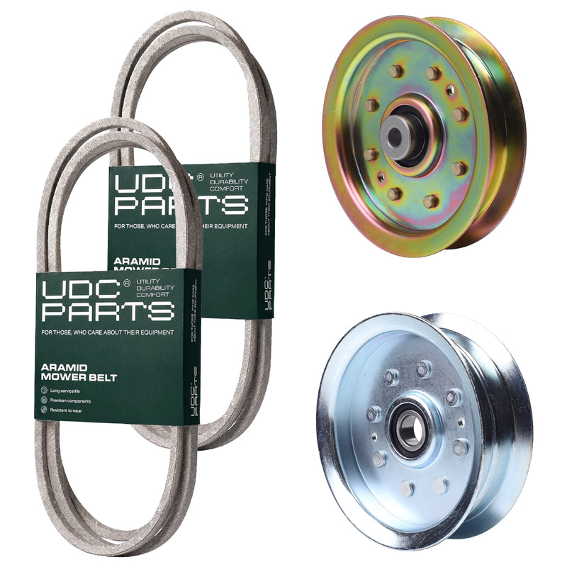  UDC Parts Mower Kit / Belt 754-04060 + Belt 754-04249 + Pulley 956-04129 + Pulley GY20629 / Fits Mastercut 775S