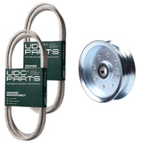  UDC Parts Mower Kit / Belt 754-04060 + Belt 754-04249 + Pulley GY20629 / Fits MTD 17 5/42 2022 T110K 2022