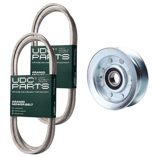 Products -  UDC Parts Mower Kit / Belt GX20006 + Belt GX20072 + Pulley GY22172 / Fits SABO 108-14.5 108-17HS