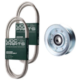 Products -  UDC Parts Mower Kit / Belt GX20006 + Belt GX20072 + Pulley GY22172 / Fits SABO 108-14.5 108-17HS