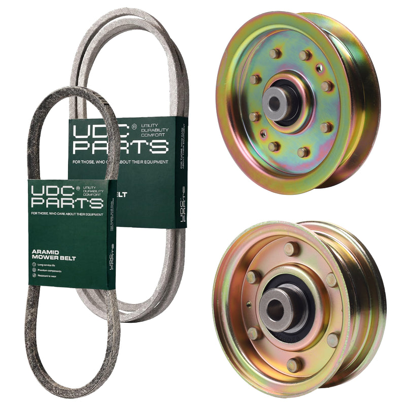  UDC Parts Mower Kit / Belt 754-04219 + Belt 754-0468 + Pulley 756-04224 + Pulley 956-04129 / Fits White Outdoor LT-2200