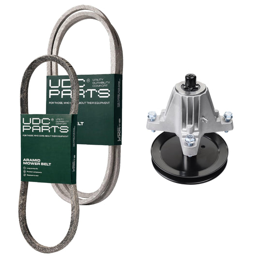 Products -  UDC Parts Mower Kit / Belt 754-04045 + Belt 754-0468 + Spindle 918-06991 / Fits Yard-Man LT-42