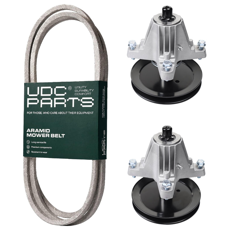 Products -  UDC Parts Mower Kit / Belt 754-04249 + Spindle 618-06976 + Spindle 918-06991 / Fits Troy-Bilt TB42