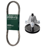 Products -  UDC Parts Mower Kit / Belt 754-04219 + Spindle 618-06989 / Fits Craftsman T135 T140 T150 T1500 T1600 T1700 T1900 T2600 T2700