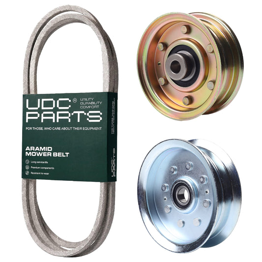 Products -  UDC Parts Mower Kit / Belt 754-04060 + Pulley 756-04224 + Pulley GY20629 / Fits Craftsman T1100 T1200 T130 T1300 T1400 T1800 T2100 T3000