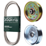 Products -  UDC Parts Mower Kit / Belt 754-04249 + Pulley 956-04129 + Pulley GY20629 / Fits Troy-Bilt Pony TB42